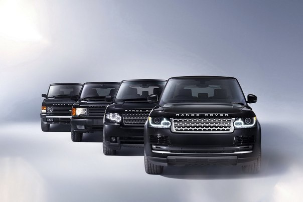 4 поколения Range Rover