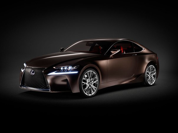 Lexus меняет дизайн с помощью концепта LF-CC