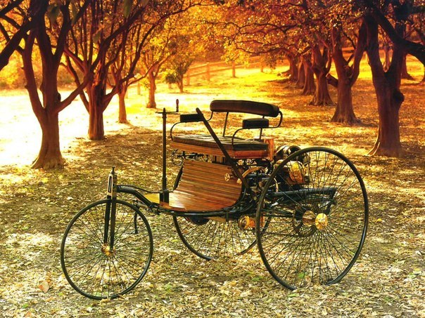 1886 Der Benz-Patent-Motorwagen.