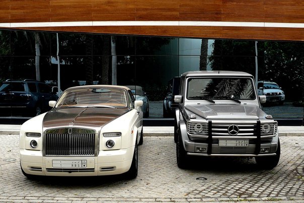 Rolls-Royce Phantom & Mercedes-Benz Gelandewagen