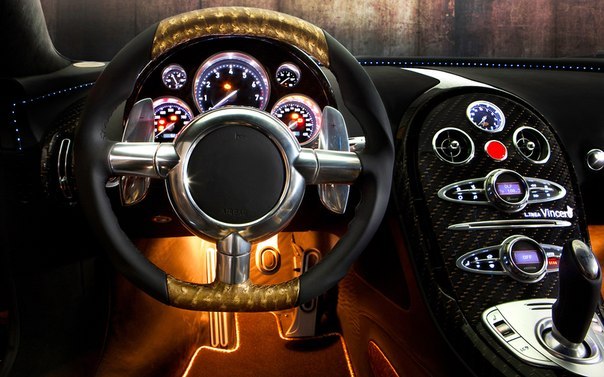 Bugatti Interior