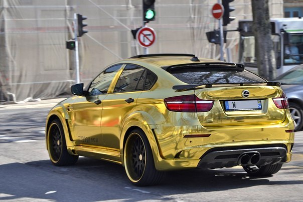 BMW X6 Gold