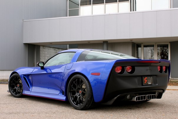 Corvette GTR with Lingenfelter TwinTurbo System Tuned by Specter Werkes