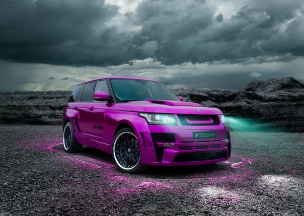 2013 Land Rover Range Rover Sport Pink Tuned by Hamann