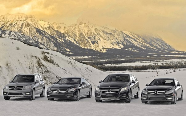 Mercedes-Benz: GLK-klasse, CL-klasse, R-klasse, C-klasse