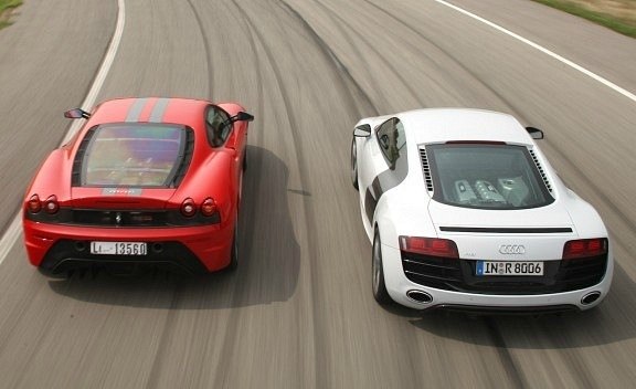 Как Вы считаете, что лучше Ferrari или AUDI? 