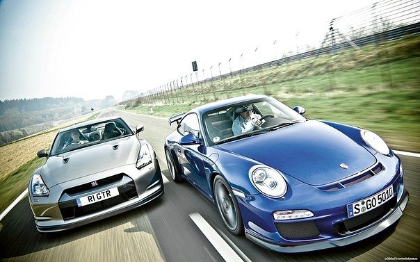 Как Вы считаете, что круче Porsche или GT-R? (ответ в коменты)