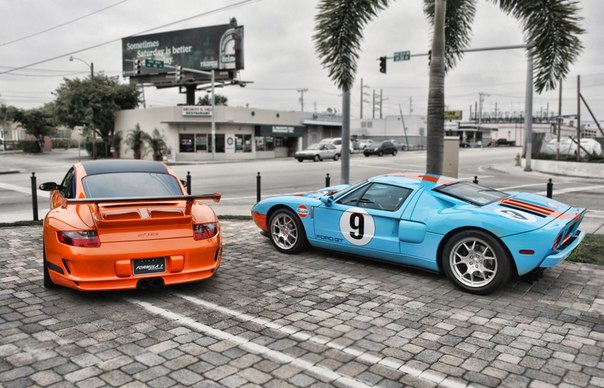 Porsche 911 GT3 RS & Ford GT
