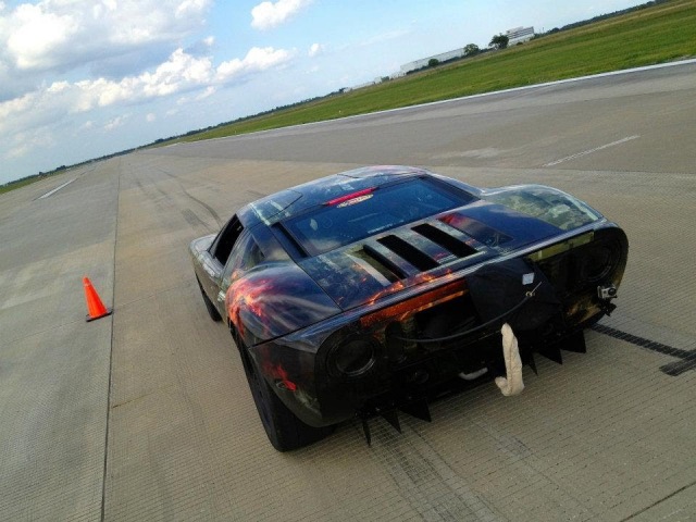 Hennessey Ford GT 212.9 MPH Standing 1/2 Mile World Record Run