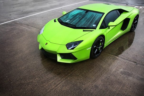 Lamborghini Aventador Lime
