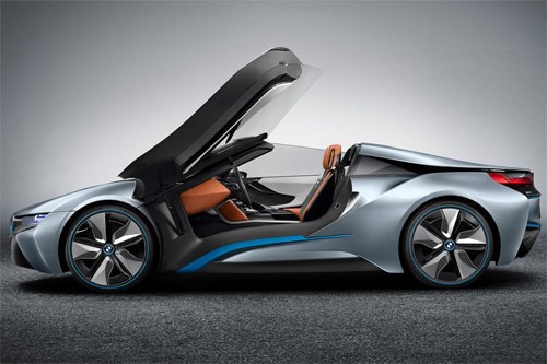 BMW показала оффициальные снимки концепта i8 Spyder. 